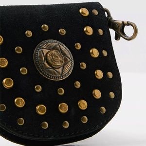 Studded Clip On Wallet